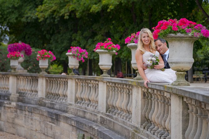 Paris Luxembourg Garden Wedding Vows Renewal Ceremony With Photo Shoot and Video Shoot - Common Questions