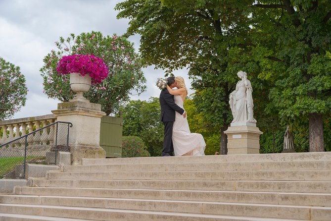 Paris Luxembourg Garden Wedding Vows Renewal Ceremony With Photo Shoot - Cancellation Policy and Customer Reviews