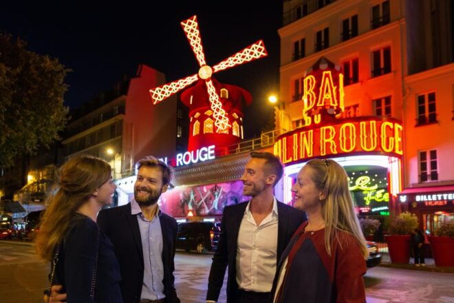 Paris: Moulin Rouge Dinner Show With Champagne and Transport - Menu Options