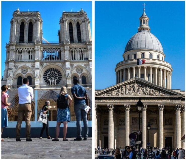 Paris: Notre Dame Exterior, Latin Quarter Tour and Pantheon - Tour Highlights