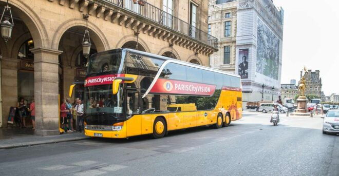 Paris: Openair Double Decker Bus Audio-Guided City Tour - Language Options
