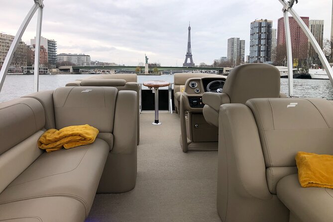 Paris Private 2-Hour Cruise on the Seine in a Pontoon Boat - End Point