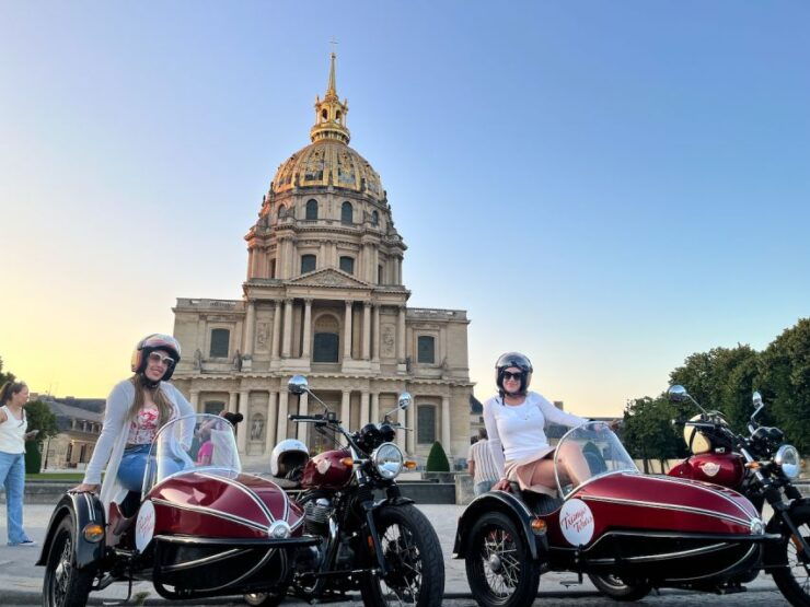 Paris: Private City Monuments Classic Sidecar Tour - Activity Details