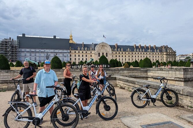 Paris Private Electric Bike Tour With Virtual Reality - Cancellation Policy