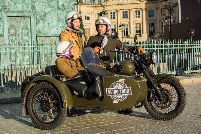 Paris Private Flexible Duration Guided Tour on a Vintage Sidecar - Pickup and End Points