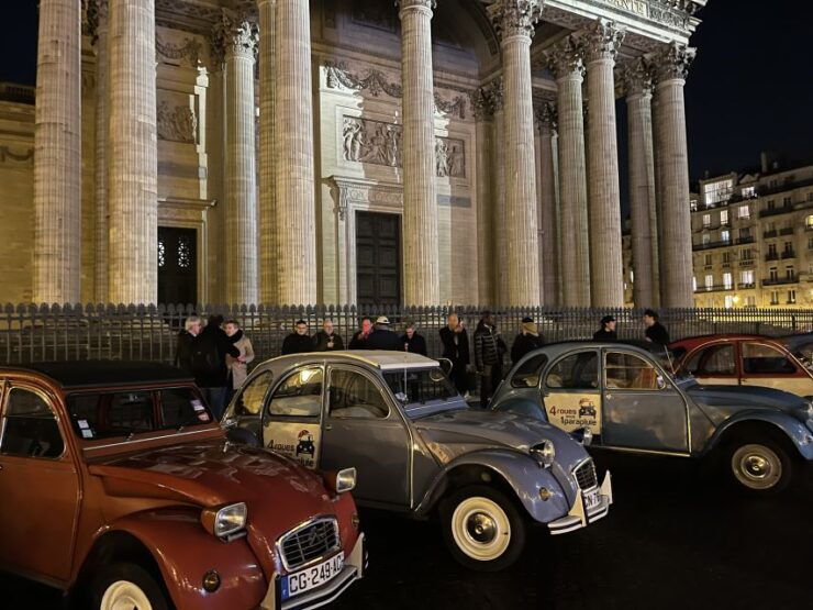 Paris: Private Guided City Tour at Night in Citroën 2CV - Activity Details and Booking Information