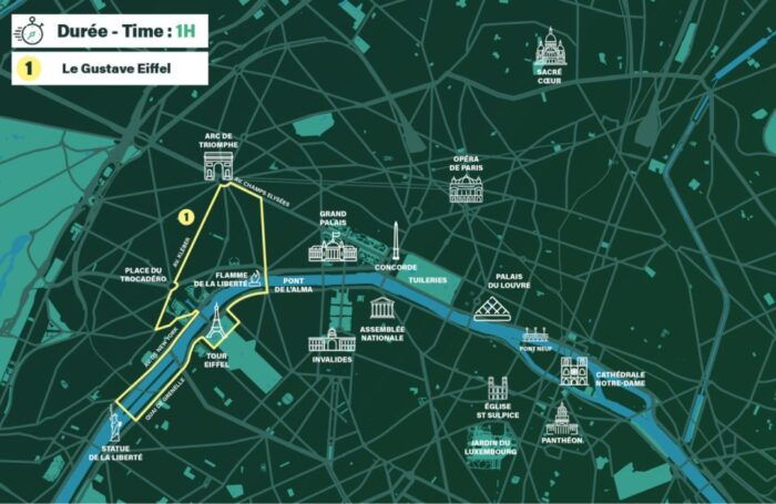 Paris: Private Guided Tour in Rickshaw Bike - Gustave Eiffel - Eco-Friendly Transportation