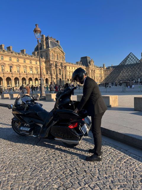 Paris: Private Motorcycle Taxi - Service Details