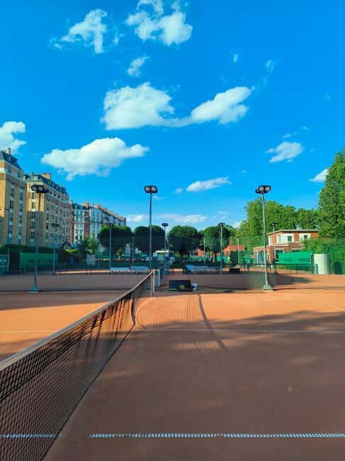 Paris: Private Tennis Session on Clay Courts with Transfer - Good To Know