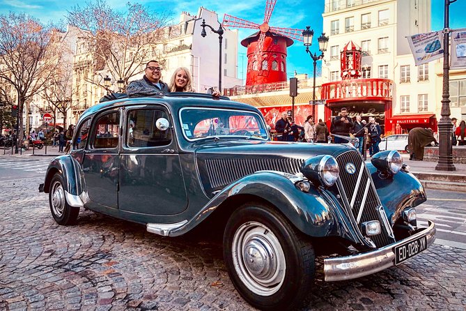 Paris Private Tour in Vintage Car 2 Hours - Cancellation Policy