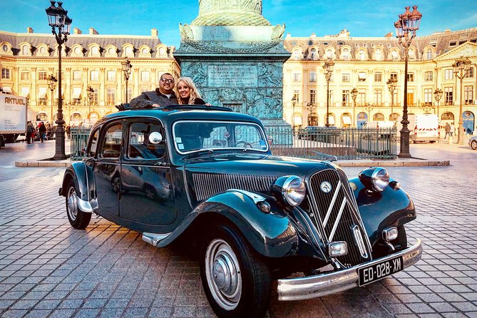 Paris Private Tour in Vintage Car 2 Hours - Common Questions