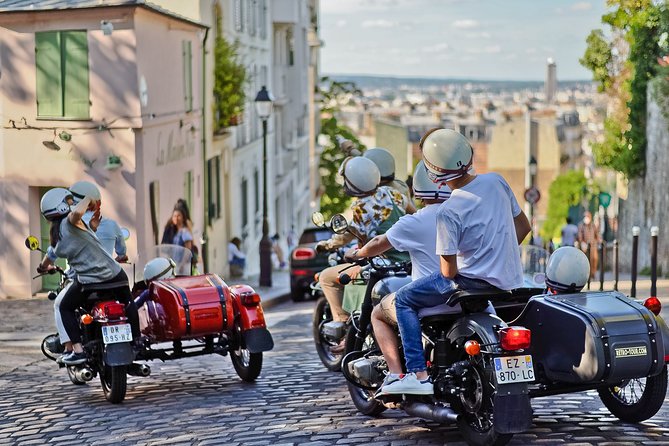 Paris Private Vintage Half Day Tour on a Sidecar Motorcycle - Customizable Itinerary