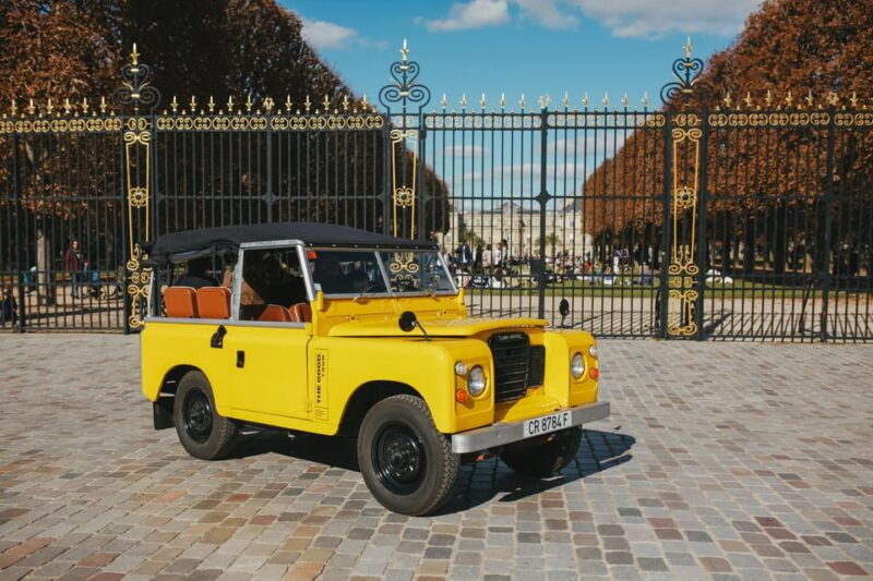 Paris: Private Vintage Land Rover Tour - Tour Duration and Pricing Details