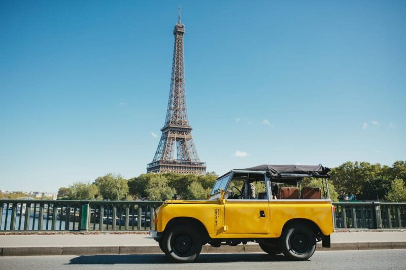 Paris: Private Vintage Land Rover Tour - Whats Included in Your Vintage Tour Experience