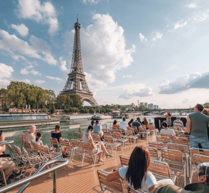Paris : Rivercruise and Louvre Guided Tour SEMI PRIVATE - Scenic Seine River Cruise Highlights