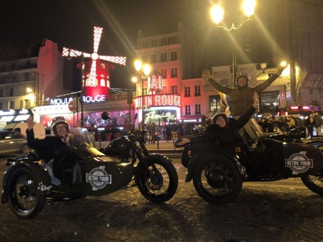 Paris: Romantic Sidecar Tour by Night With Champagne - Additional Iconic Sights