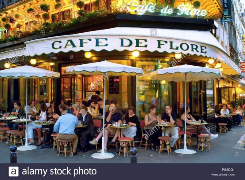 Paris: Saint-Germain-des-Prés Guided Tour with Wine & Cheese - Visiting Iconic Cafes