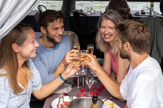 Paris Seine River Gourmet Lunch Cruise With Champagne Option - Cruise Highlights and Features