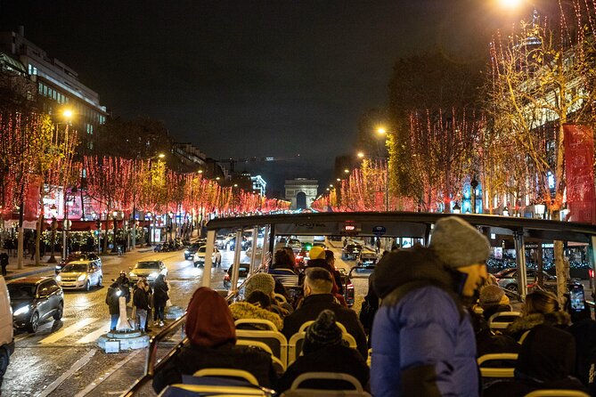 Paris Tootbus Christmas Tour - Pricing and Company Information