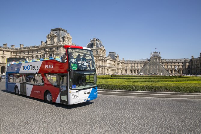 Paris Tootbus Discovery by Day and by Night Routes - Tour Overview