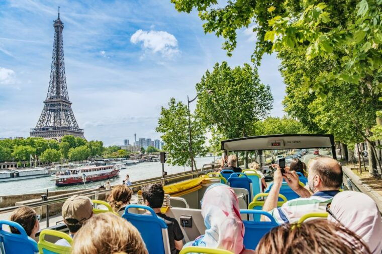 Paris: Tootbus Hop-On Hop-Off With Optional River Cruise - Key Landmarks and Stops