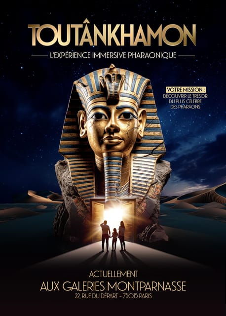 Paris: TUTANKHAMUN THE PHARAONIC IMMERSIVE EXPERIENCE - Highlights of the Experience