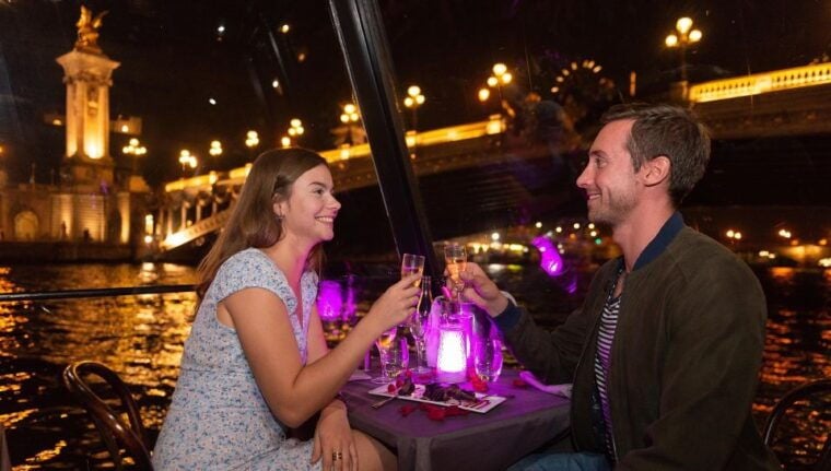 Paris: Valentines Day Dinner Cruise on the Seine River - Culinary Delights: The Menu