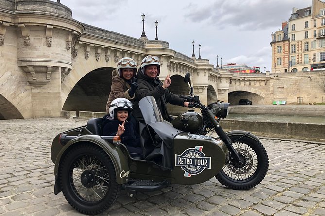 Paris & Versailles Exclusive Vintage Full Day Tour on a Sidecar - Exploring Scenic Locations Near Paris
