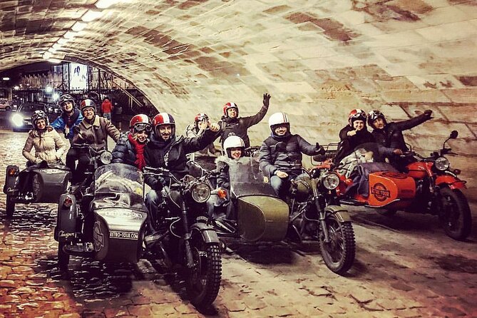 Paris Vintage Tour by Night on a Sidecar With Champagne - Inclusions and Cancellation Policy