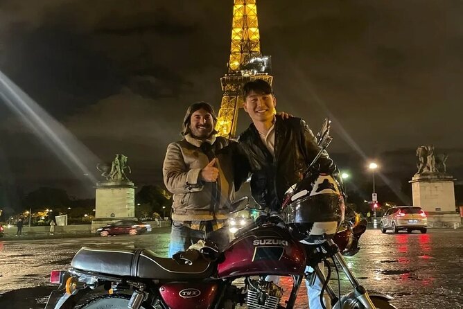 Parisian Monuments & Hidden Gems: A Thrilling Motorbike Tour - Transportation and Guide