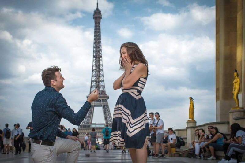 Parisian Proposal Perfection. Photography/Reels & Planning - Choosing the Perfect Location