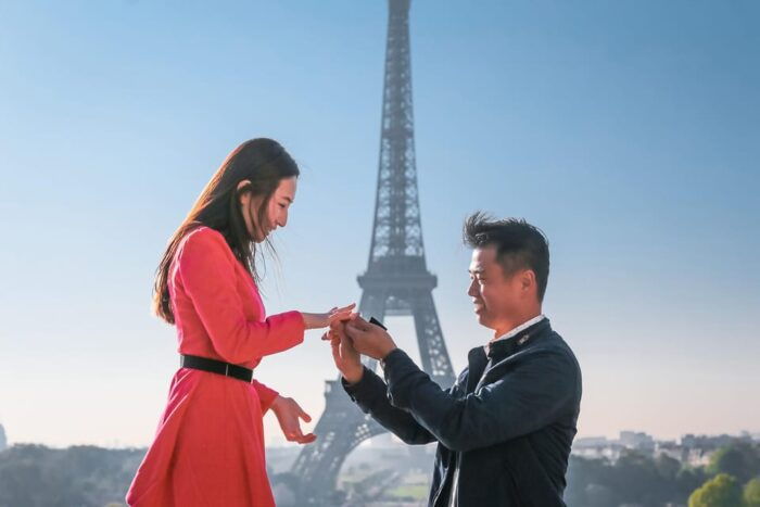 Parisian Proposal Perfection. Photography/Reels & Planning - Getting There: Directions to Trocadéro Square