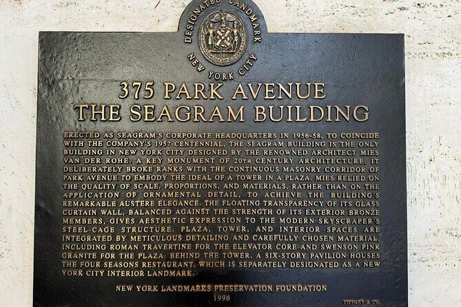 Park Avenue : NYC Architecture Private Walking Tour - FAQ