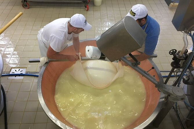 Parmigiano-Reggiano Tour and Tastings - Cheese-Making Process