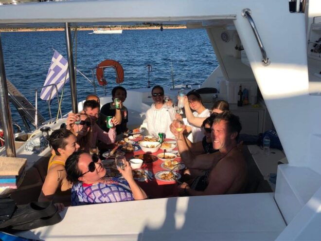 Paros: Catamaran Cruise With Swimming, Meal and Drinks - Greek Lunch, Sunset Experience, and Customer Reviews