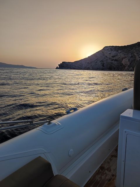 Paros: Half Day - Sunset Cruise - Free Cancellation and Flexible Booking