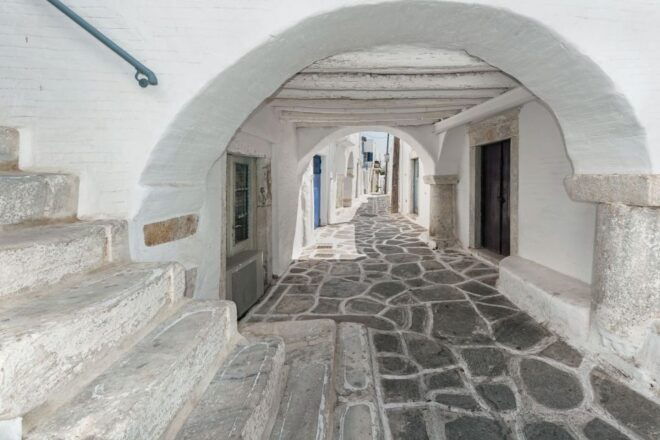 Paros: Private Sunset Highlights MiniVan Tour - Directions