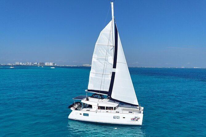 Party at Isla Mujeres Catamaran Open Bar! Half-Day Luxury Tour - What’s Included & What’s Not