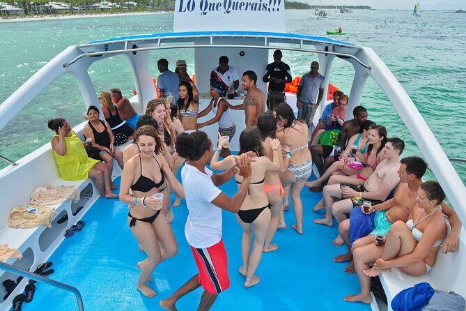 Party boat, Snorkeling, Sand-bar open bar in Bávaro Beach - FAQ