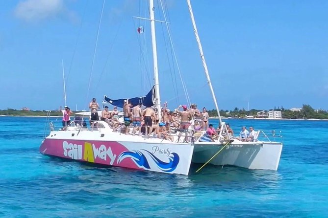 Party on Sailing Cruise to Isla Mujeres From Cancun - Party Boat and Open Bar