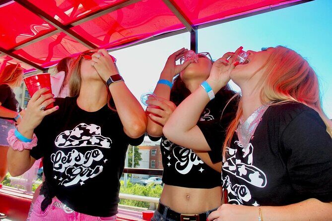 Party while Riding through Downtown Nashville - The Experience on the Party Bus