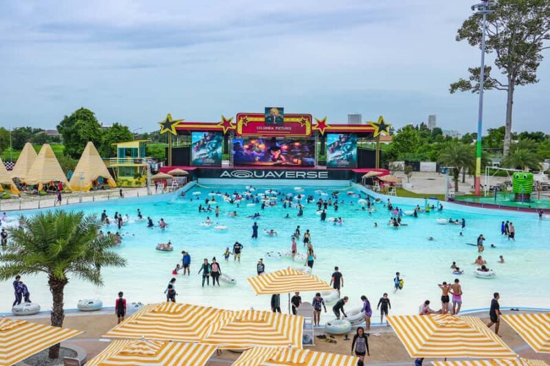 Pattaya: Columbia Pictures Aquaverse Cabana Experiences - The Attractions in Detail