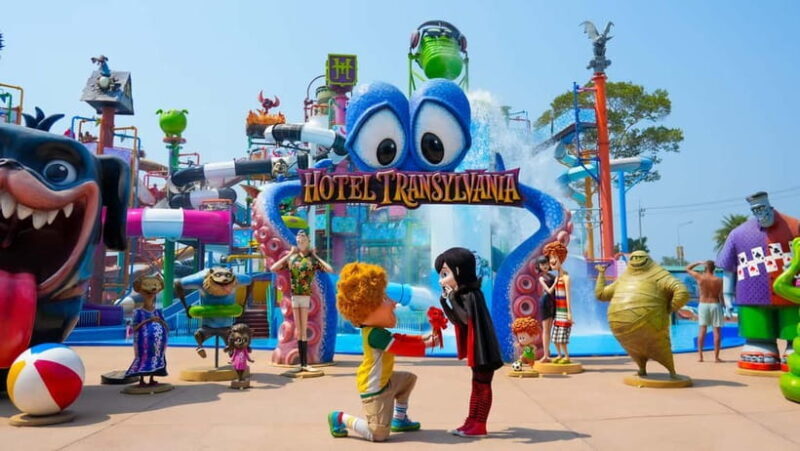 Pattaya: Columbia Pictures Aquaverse Entry Ticket - Rides and Attractions: Thrills and Chill