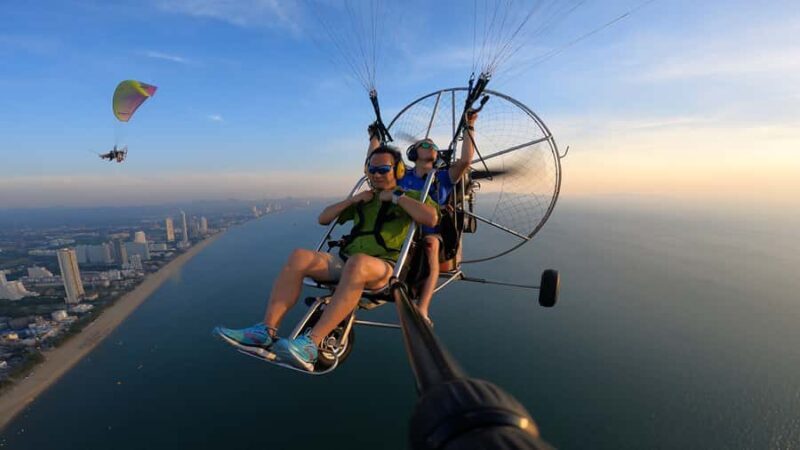 Pattaya: Paramotor Tour with Pickup Service by TSA Thailand - What’s Included in the Experience