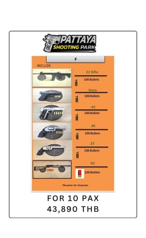 Pattaya: Shooting Park Experience for 10 People - Introduction