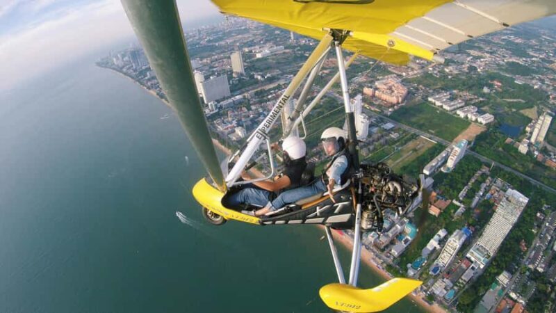 Pattaya: Thailand Microlight Aircraft Tours by BFA - What to Expect from the Microlight Flight
