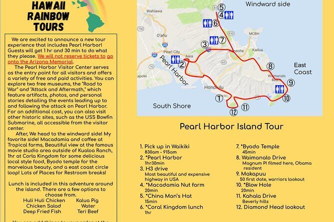 Pearl Harbor Island Tour with lunch and Byodo Temple - A Full Breakdown of the Tour Experience