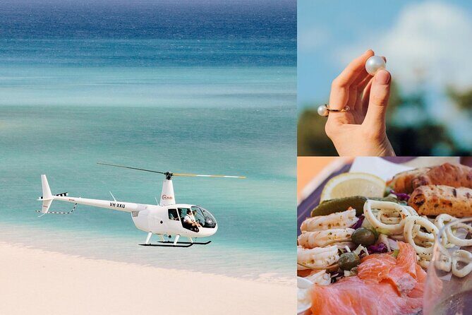 Pearls & Coast: 35-Min Heli Flight, Willie Creek Tour & Lunch - Detailed Breakdown of the Itinerary