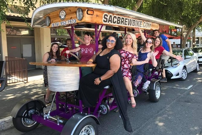 Pedal, Drink, and Bar Hop Through Sacramento on a 15 Seat Beer Bike - Whats Included in the Sacramento Beer Bike Tour
