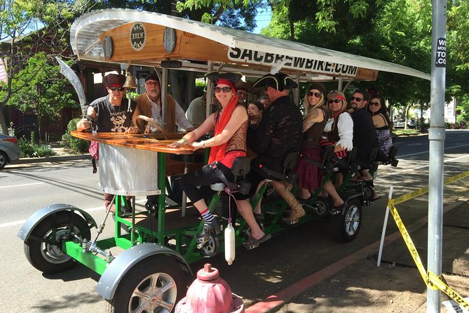 Pedal, Drink, and Bar Hop Through Sacramento on a 15 Seat Beer Bike - What to Expect on the Sacramento Beer Bike Tour